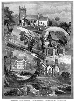 Images Dated 12th January 2009: Views of Sandringham, Norfolk, 1887