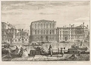 Views of Venice: Palazzo Pesaro, 1741. Creator: Michele Marieschi (Italian, 1710-1743) Views of Venice: Palazzo Pesaro, 1741. Creator: Michele Marieschi (Italian, 1710-1743)