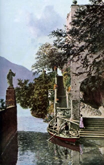 Print Collector12 Gallery: Villa del Balbianello, Lenno, Lake Como, Italy, c1930s. Artist: Donald McLeish