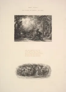 Prints of The Vine, or Plumpy Bacchus, 1880 Samuel Palmer Prints: Samuel Palmer's The Vine Print, 1880