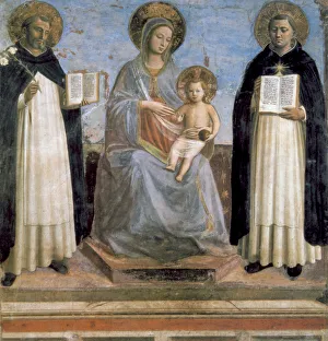 Virgin and Child with St Anthony of Padua and St Thomas Aquinas, early 15th century Virgin and Child with St Anthony of Padua and St Thomas Aquinas, early 15th century