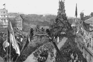 Visit of the Prince of Wales Print, 1890
