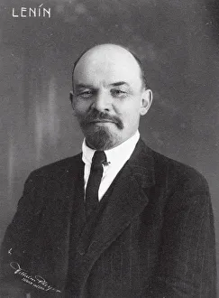Vladimir Lenin Print, Zürich 1916. Art Prints, Posters