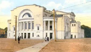 The Volkov Theatre, Yaroslavl, Russia, 1880s-1890s The Volkov Theatre, Yaroslavl, Russia, 1880s-1890s
