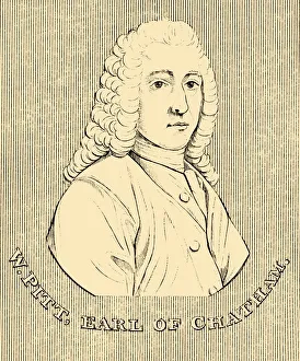 W. Pitt, Earl of Chatham, (1708-1778), 1830. Creator: Unknown W. Pitt, Earl of Chatham, (1708-1778), 1830. Creator: Unknown