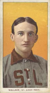 Wallace, St. Louis, American League, from the White Border series (T206) for the Americ Wallace, St. Louis, American League, from the White Border series (T206) for the Americ