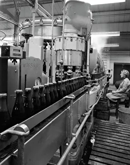 Ward & Sons new soft drink bottling plant, Swinton, South Yorkshire, 1961. Artist Ward & Sons new soft drink bottling plant, Swinton, South Yorkshire, 1961. Artist