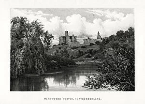 Images Dated 17th February 2006: Warkworth Castle, Northumberland, 1896