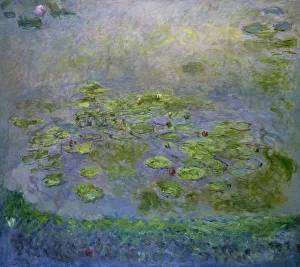 Water Lilies, 1914-1917. Artist: Monet, Claude (1840-1926) Water Lilies, 1914-1917. Artist: Monet, Claude (1840-1926)