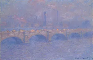 Waterloo Bridge, Sunlight Effect, 1903. Creator: Claude Monet Waterloo Bridge, Sunlight Effect, 1903. Creator: Claude Monet