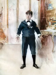 Weedon Grossmith in The New Boy, c1902.Artist: Ellis & Walery Weedon Grossmith in The New Boy, c1902.Artist: Ellis & Walery