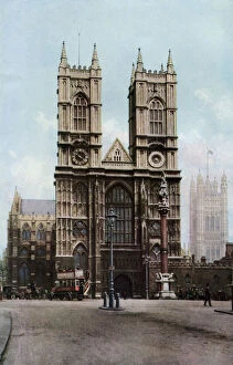 Print Collector12 Gallery: Westminster Abbey, London, c1930s. Artist: Donald McLeish