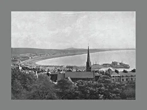 Weston super Mare Gallery: Weston-Super-Mare, c1900. Artist: Davies Brothers