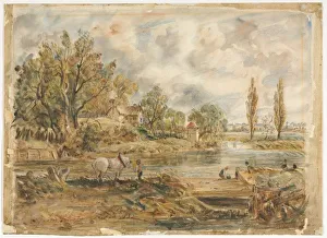The White Horse. Creator: John Constable (British, 1776-1837), imitator of The White Horse. Creator: John Constable (British, 1776-1837), imitator of