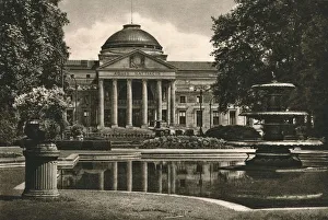 Wiesbaden - Kurhaus, 1931. Artist: Kurt Hielscher Wiesbaden - Kurhaus, 1931. Artist: Kurt Hielscher