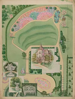 Mapmaking Gallery: William A. Wheelock Estate, c. 1936. Creator: Tabea Hosier