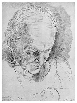 William Blake, English mystic, poet, artist and engraver, 19th century (1956). Artist: Unknown William Blake, English mystic, poet, artist and engraver, 19th century (1956). Artist: Unknown