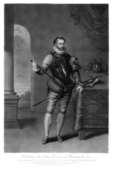 William I, Prince of Orange, (1816).Artist: Charles Turner William I, Prince of Orange, (1816).Artist: Charles Turner