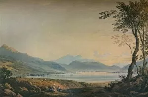 Lake Windermere Gallery: Windermere from Bowness, c1822, (1938). Artist: John Varley I