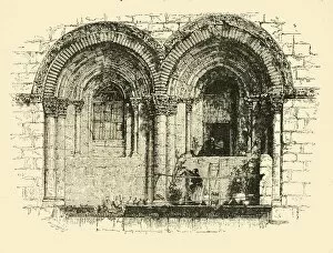Co Cassell Gallery: Windows of the Church of the Holy Sepulchre, Jerusalem, 1890. Creator: Unknown