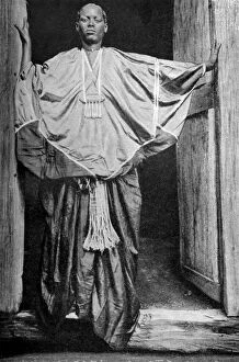 A woman from Harar in festival attire, Ethiopia, 1922