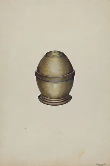 Edward Loper Wooden Thread Holder Print, c. 1936