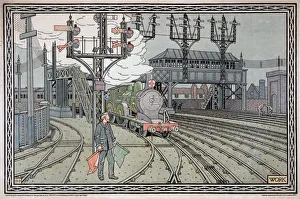 British Railway Station Prints: Work, c1910. Artist: James Akerman