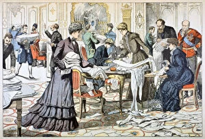 Images Dated 6th February 2006: Workroom in the Winter Palace, St Petersburg, 1904