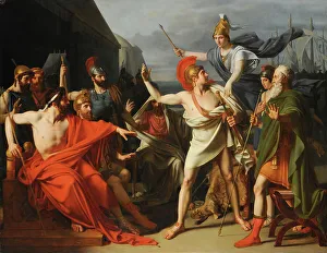 Prints of The Wrath of Achilles. Found in the Collection of Ecole nationale superieure des beaux-arts, Paris Martin Drolling Prints: The Wrath of Achilles Print, Ecole nationale superieure des beaux-arts Collection