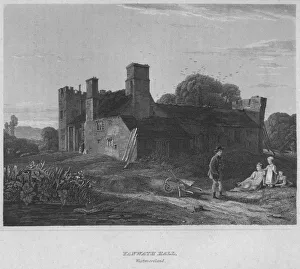 Yanwath Hall, Westmoreland, 1814. Artist: John Greig Yanwath Hall, Westmoreland, 1814. Artist: John Greig