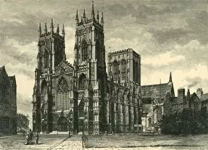 Co Cassell Gallery: York Minster, 1898. Creator: Unknown