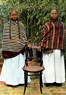 Young Hova women, Madagascar, late 19th century Young Hova women, Madagascar, late 19th century