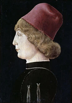Images Dated 12th September 2005: A Young Man, c1460. Artist: Cosme Tura
