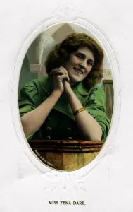 Zena Dare ( 1887-1975), English actress, early 20th century Zena Dare ( 1887-1975), English actress, early 20th century