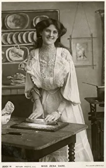 Zena Dare, British actress, c1900s(?).Artist: Rotary Photo Zena Dare, British actress, c1900s(?).Artist: Rotary Photo