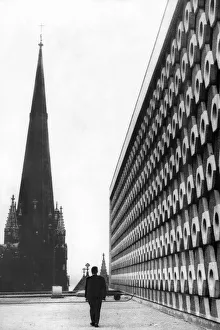 The Bull Ring Shopping Centre in Birmingham 1964 The Bull Ring Shopping Centre in Birmingham 1964