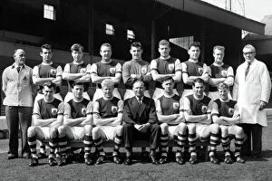 Burnley F.C. team for FA Cup final 1962
