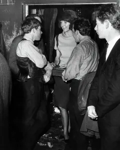 Bands Gallery: Cilla working at the Cavern Club