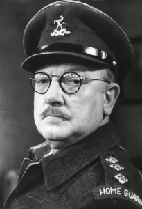 Arthur Lowe as Captain Mainwaring Print 1970