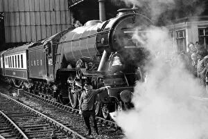 The Flying Scotsman at Manchester Victoria in 1973