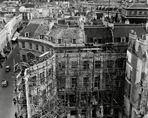 The Grand Pump Room, Bath under restoration, 1960 The Grand Pump Room, Bath under restoration, 1960