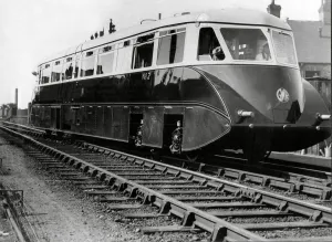 Great Western Railway Diesel express streamlined rail car 1934 Great Western Railway Diesel express streamlined rail car 1934