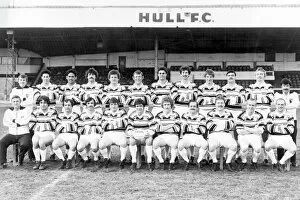Rugby Collection: Hull Rugby League Club 1982
