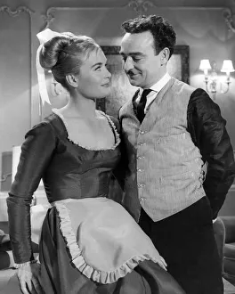 Kenneth Connor and Shirley Eaton in the film Dentist on the Job Kenneth Connor and Shirley Eaton in the film Dentist on the Job
