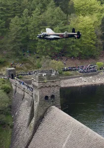 Lancaster Bomber over Derwent Water Lancaster Bomber over Derwent Water