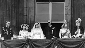 Duke Of Edinburgh Gallery: Marriage of Princess Elizabeth to Prince Philip 1947
