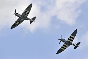 Battle of Britain Gallery: Spitfires from the battle of Britain Memorial flight