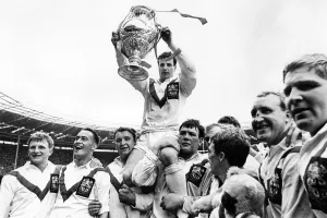 St Helens with the Challenge Cup 1966 St Helens with the Challenge Cup 1966