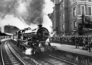 Steam train at Paddington