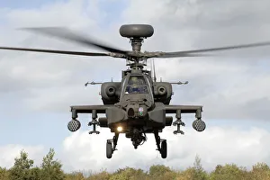 Army Air Corps Apache Helicopter Pilot Prepares forTake Off Army Air Corps Apache Helicopter Pilot Prepares forTake Off
